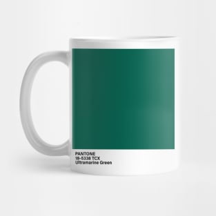 pantone 18-5338 TCX Ultramarine Green Mug